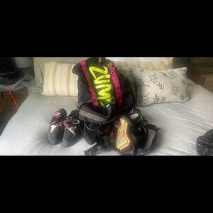 Climbing gear Set with Shoes and Bag